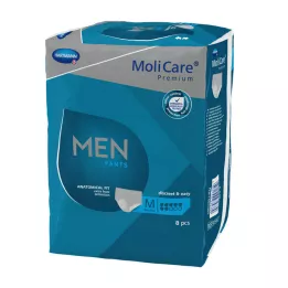 MOLICARE Premium MEN Bukser 7 dråber M, 8 stk