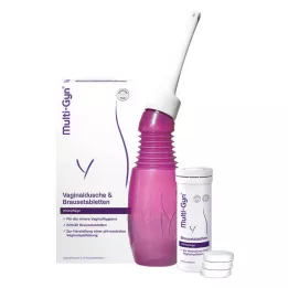 MULTI-GYN Vaginal douche combo pack brusetabletter, 1 stk