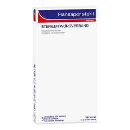 Hansapor steril sårbandage 10x20 cm (3 stk.)