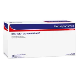 Hansapor steril sårbandage 10x20 cm (25 stk.)