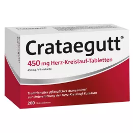 CRATAEGUTT 450 mg kardiovaskulære tabletter, 200 stk