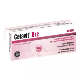 CEFAVIT B12 tyggetabletter, 100 stk