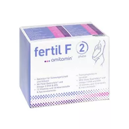 AMITAMIN fertil F fase 2 kapsler, 120 stk