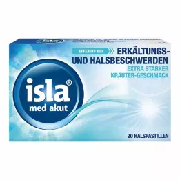 ISLA MED akutte pastiller, 20 stk