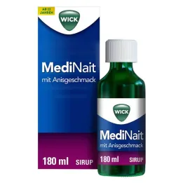 WICK MediNait med sirup med anismag, 180 ml