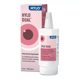 HYLO DUAL Øjendråber, 10 ml