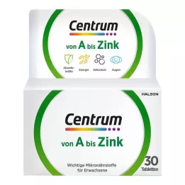 CENTRUM A-Zink-tabletter, 30 stk