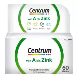 CENTRUM A-Zink-tabletter, 60 stk