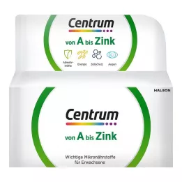 CENTRUM A-Zink-tabletter, 100 stk