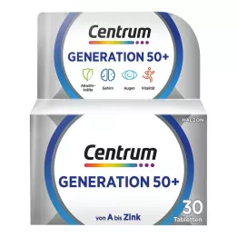 CENTRUM Generation 50+ tabletter, 30 stk