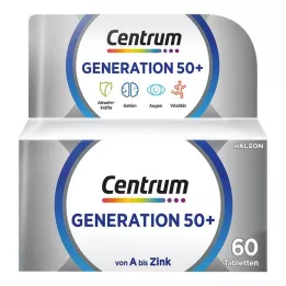 CENTRUM Generation 50+ tabletter, 60 stk