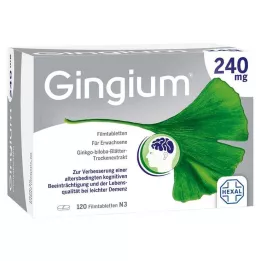 GINGIUM 240 mg filmovertrukne tabletter, 120 stk