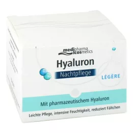 HYALURON NACHTPFLEGE let creme i en krukke, 50 ml