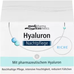 HYALURON NACHTPFLEGE fed creme i en krukke, 50 ml