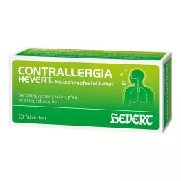 CONTRALLERGIA Hevert høfeber tabletter, 50 stk