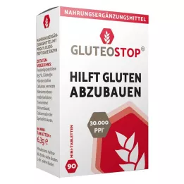 GLUTEOSTOP Tabletter, 90 stk