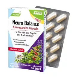 NEURO BALANCE Ashwagandha kapsler Salus, 30 stk