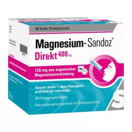 MAGNESIUM SANDOZ Direkt 400 mg sticks, 48 stk