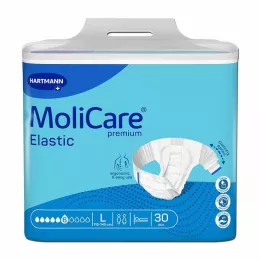 MOLICARE Premium Elastic Slip 6 Dråber Størrelse L, 30 stk