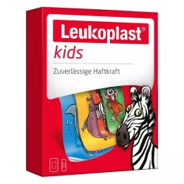 LEUKOPLAST børnestrimler 19x56 mm 8 stk/38x63 mm 4 stk, 12 stk