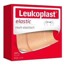 LEUKOPLAST Elastisk puds 8 cmx1 m, 1 stk