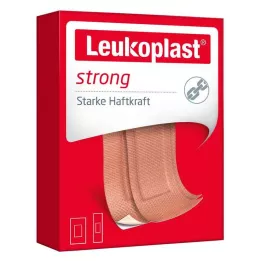 LEUKOPLAST stærke strimler 22x72 mm 12 stk/38x63 mm 8 stk, 20 stk