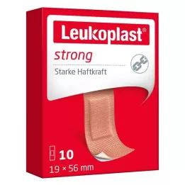 LEUKOPLAST stærke Strips 19x56 mm, 10 stk