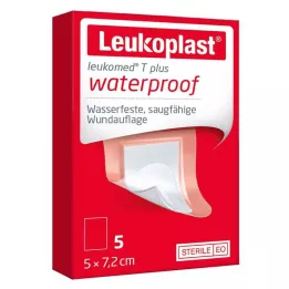 LEUKOPLAST Leukomed T Plus steril 5x7,2 cm, 5 stk