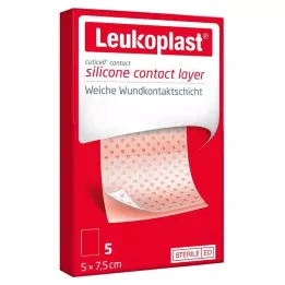 LEUKOPLAST Cuticell Contact steril 5x7,5 cm, 5 stk