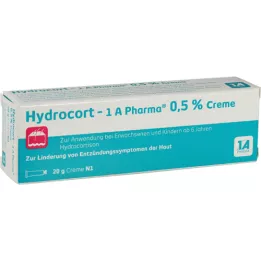 HYDROCORT-1A Pharma 0,5% fløde, 20 g