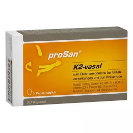 PROSAN K2-vasal bløde kapsler, 30 stk