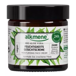 ALKMENE Fugtgivende ansigtscreme økologisk aloe vera, 50 ml