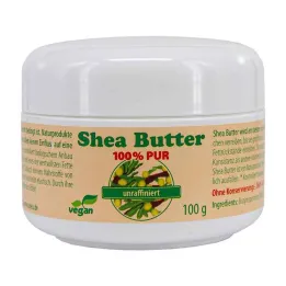 Sheasmør uraffineret 100% ren, 100 g
