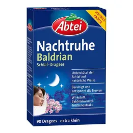 Abtei Nachtruhe Baldrian sovetabletter, 90 stk