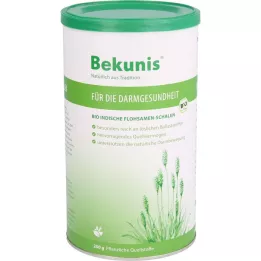 BEKUNIS Indiske psylliumskaller, 250 g