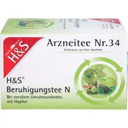 H&amp;S Beroligende te N filterposer, 20X2 g