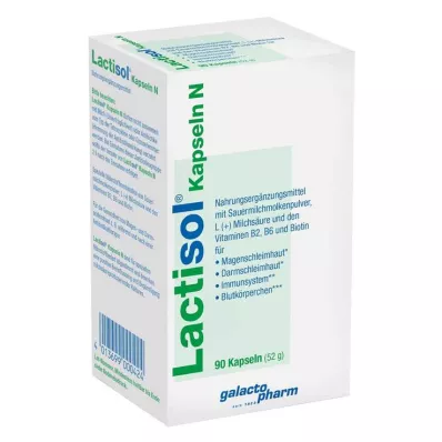 LACTISOL Kapsler N, 90 stk LACTISOL Kapsler N, 90 stk
