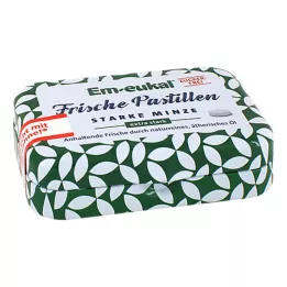 EM-EUKAL Friske Pastiller Stærk Mint Sukkerfri, 20 g
