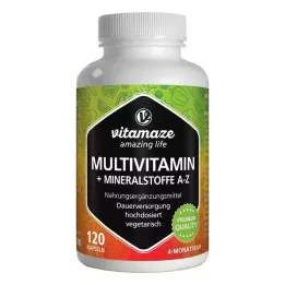 MULTIVITAMIN KAPSELN høj dosis, 120 stk