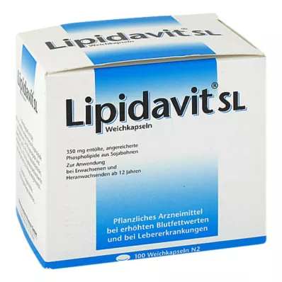 LIPIDAVIT SL Bløde kapsler, 100 stk