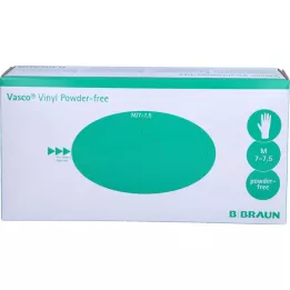 VASCO Vinylpulverfri Unt.Handsch.unsterile M, 100 stk