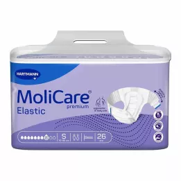 MOLICARE Premium Elastic Briefs 8 dråber str. S, 26 stk