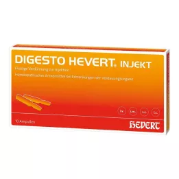 DIGESTO Hevert injekt ampuller, 10X2 ml