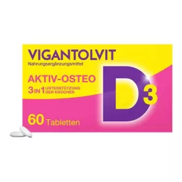 VIGANTOLVIT Vitamin D3 K2 Calcium filmovertrukne tabletter, 60 stk