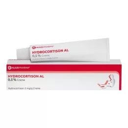 HYDROCORTISON AL 0,5 % fløde, 15 g