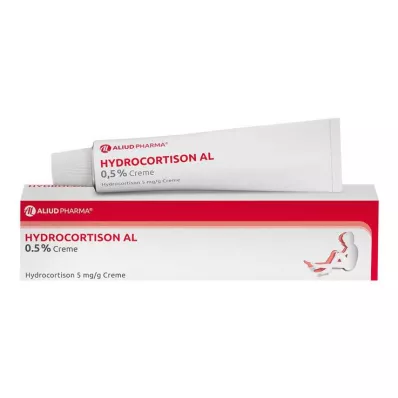 HYDROCORTISON AL 0,5 % fløde, 15 g