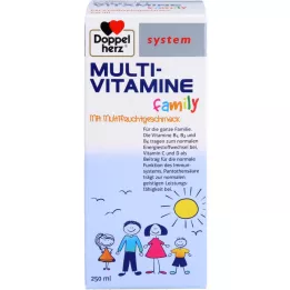 DOPPELHERZ Multi-Vitamins flydende familiesystem, 250 ml