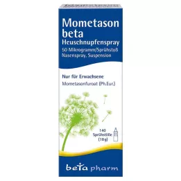 MOMETASON beta høfeber spray 50μg/Sp.140 Sp.St, 18 g