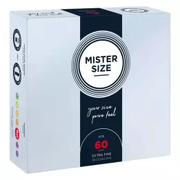 MISTER Størrelse 60 kondomer, 36 stk