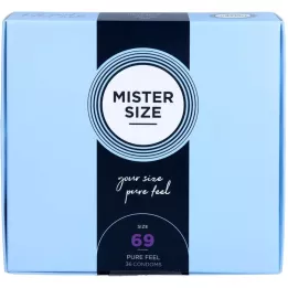 MISTER Størrelse 69 kondomer, 36 stk